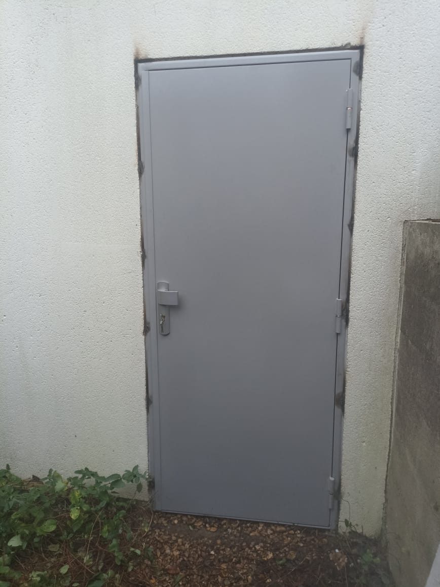 Pose porte blindée acier – intervention serrurier Meudon